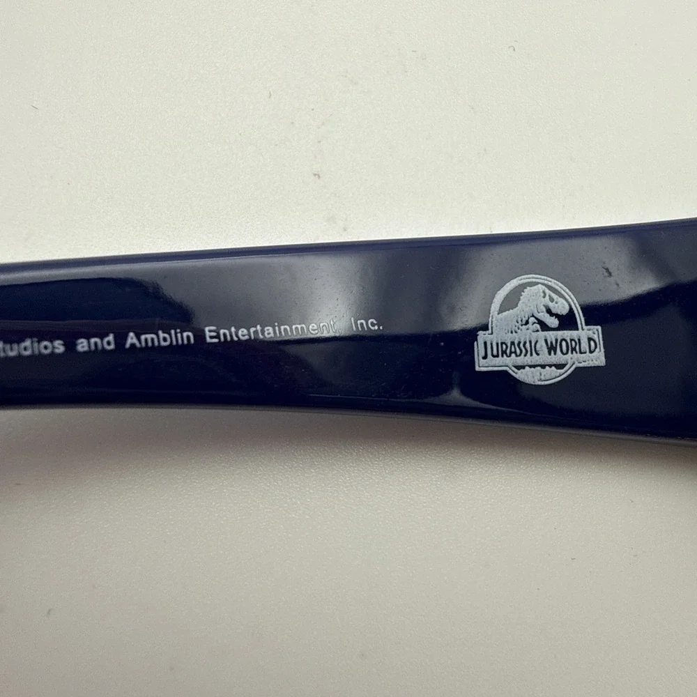 Jurassic World Kids Sunglasses - Blue Dinosaurs Mirror  Wrapped Universal Studio